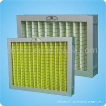 Moyenne efficacité pli Filter(v type filter,cabin air filter)